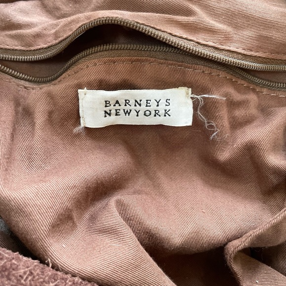 Barney’s New York leather cross body messenger bag - Picture 3 of 4